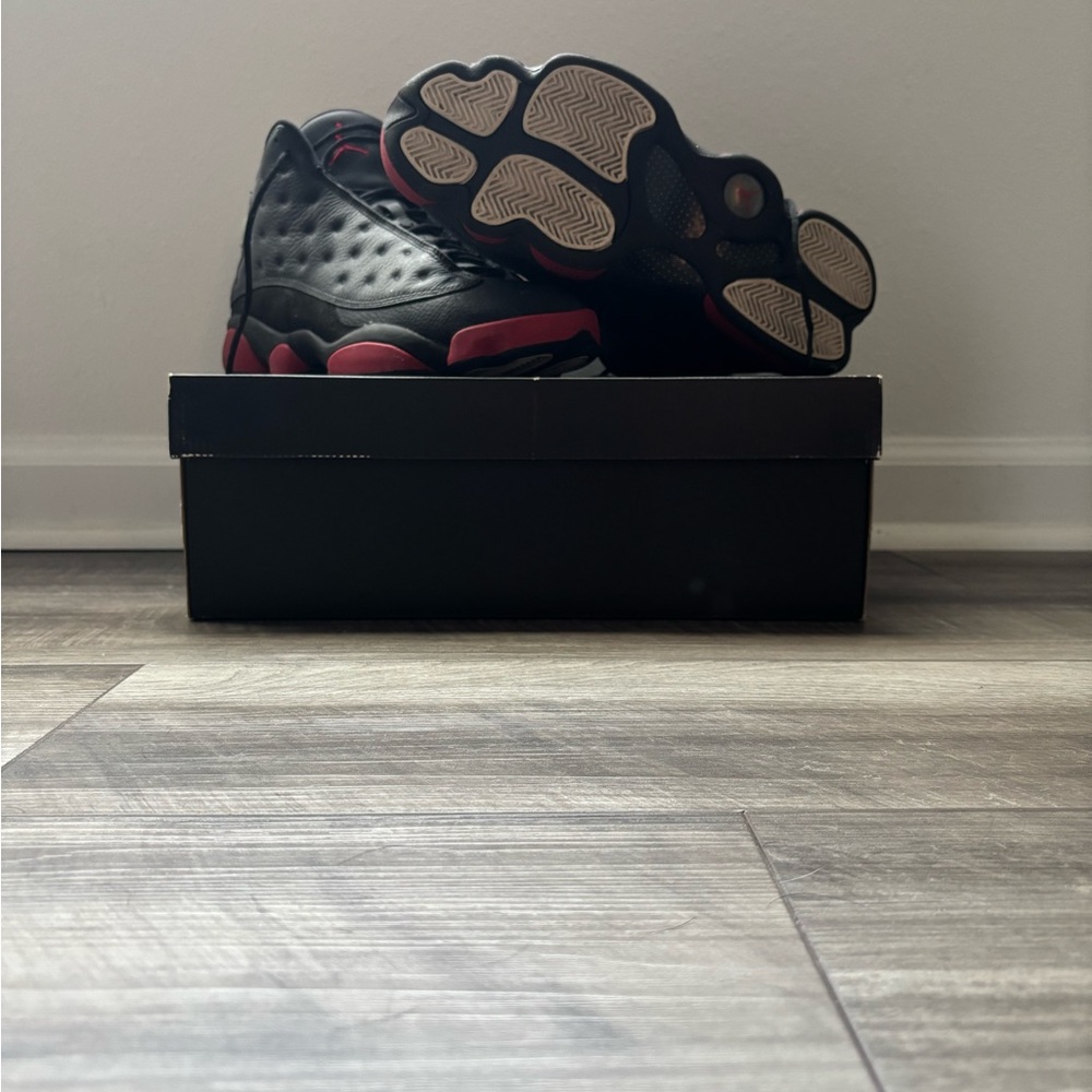 Men’s size 10.5 Jordan 13 Retro Black and Red
